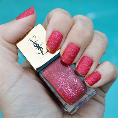 ysl red lights nail polish|ysl la laque nail varnish.